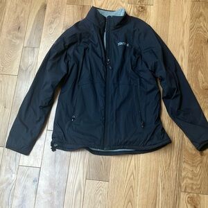 Marmot lined lightweight black jacket size Large